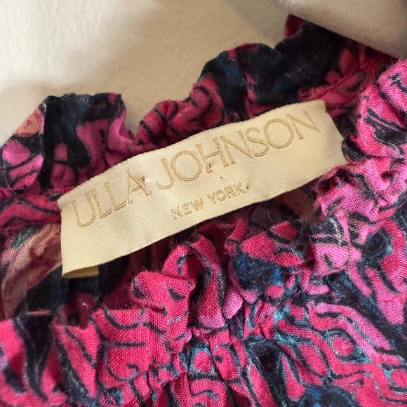Ulla Johnson Denia Mini Dress Pink Floral - Picture 5 of 6